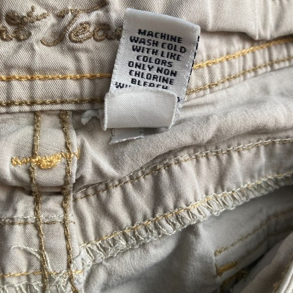 Kikit Pants Cropped Womens 8 Beige - Picture 7 of 9